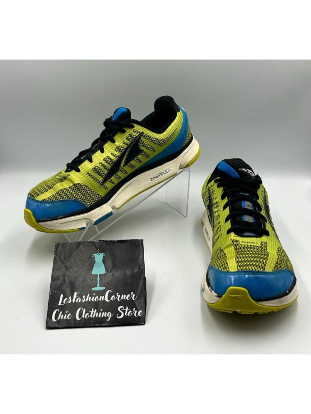 Altra Men's Yellow/Blue Provision 2.0 Lightweight Mesh Running Shoes Sz 8.5 3409